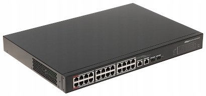SWITCH PRZEMYSŁOWY POE S4101-24ET2GF-360-C 24-PORTOWY SFP DAHUA