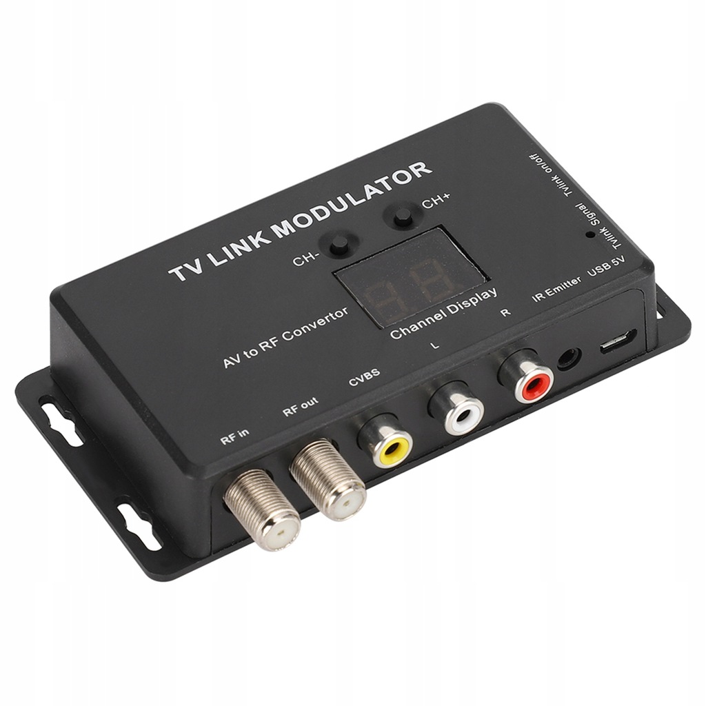 TM70 UHF TV LINK Modulator Konwerter AV na RF
