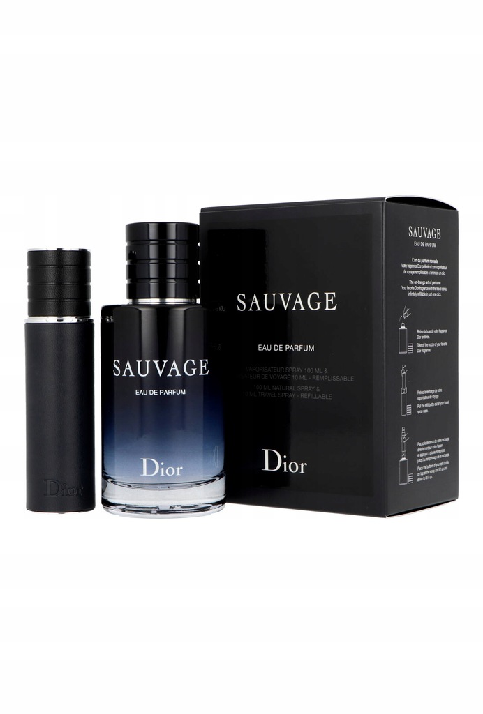 set parfum sauvage dior