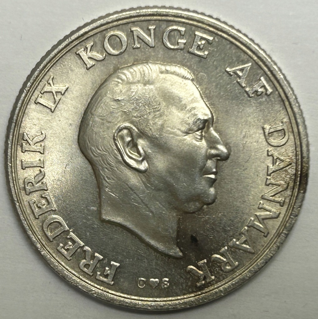 DANIA, FRYDERYK IX, 2 KORONY 1958 18 urodziny Małgorzaty *180