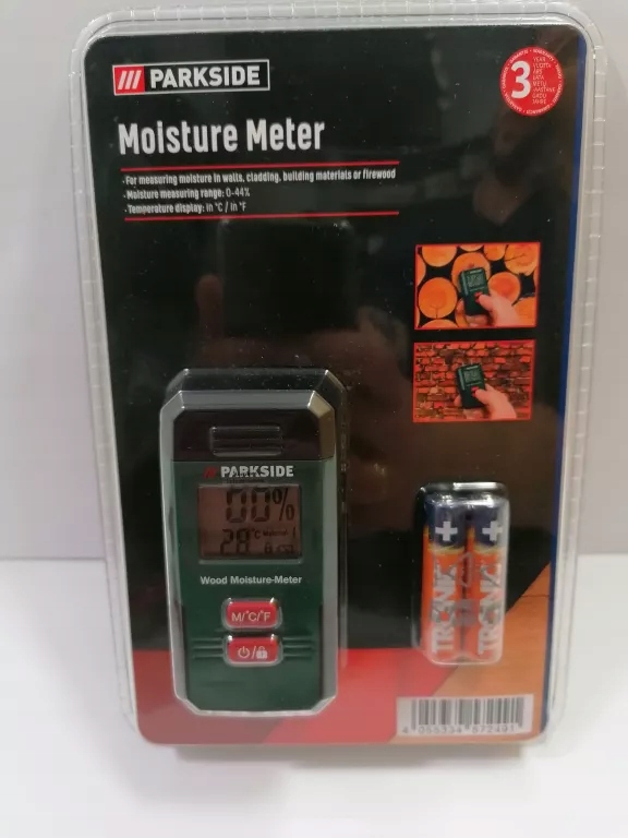 PARKSIDE MOISTURE METER MIERNIK WILGOTNOŚCI 12178084036 oficjalne archiwum Allegro