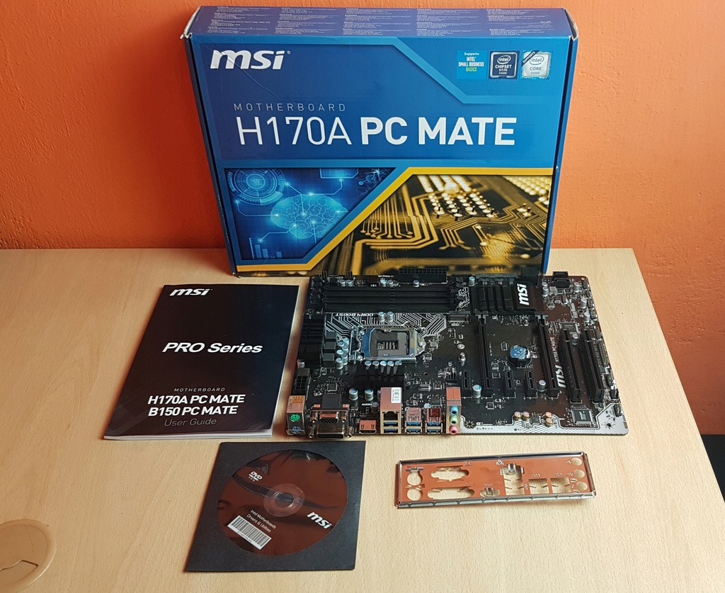 Plyta Glowna Msi H170a Pc Mate S 1151 M 2 Nvme Oficjalne Archiwum Allegro