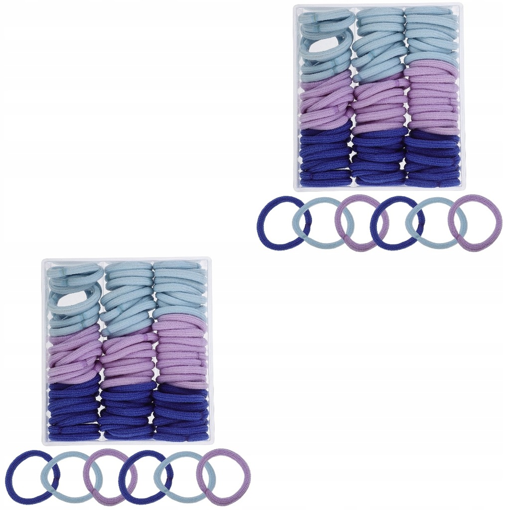 Colorful Hair Clips Women Ties 2 Boxes