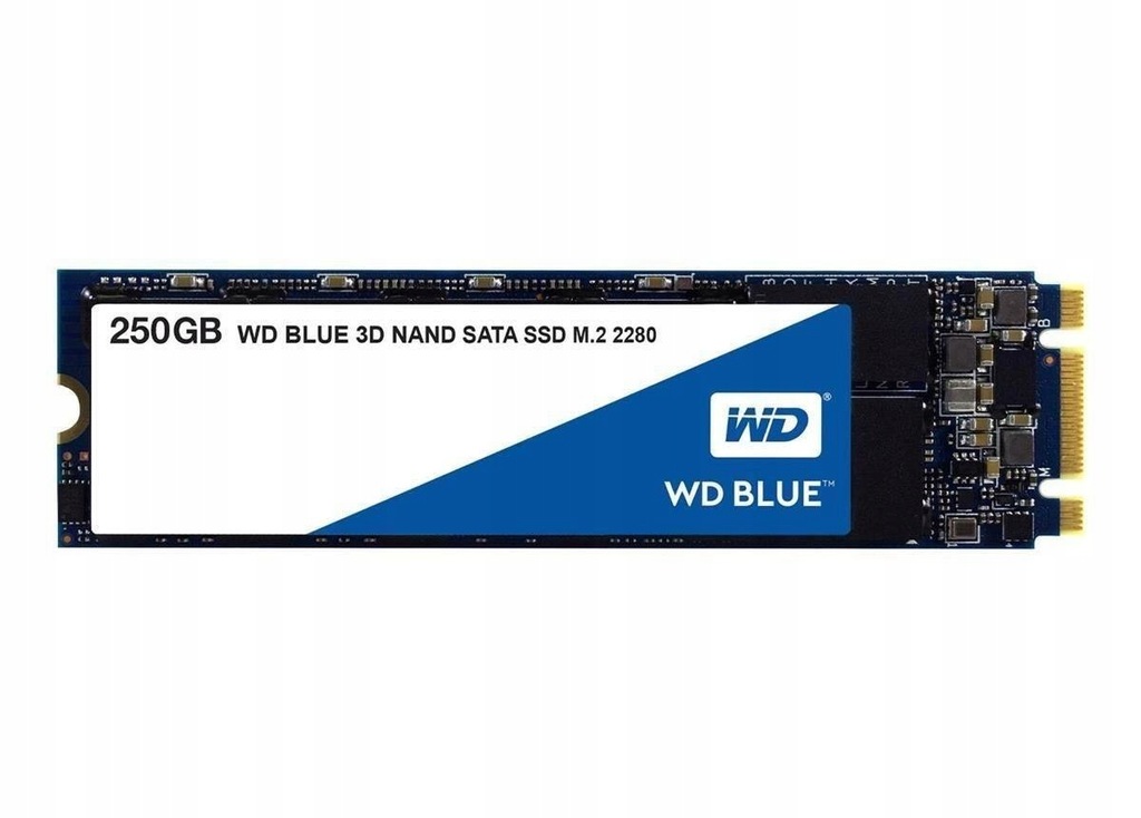 Dysk SSD WD Blue 250GB M.2 2280 (550/525 MB/s) WDS