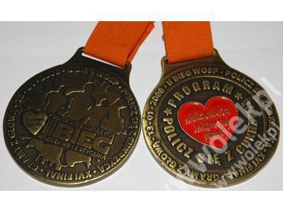 XVI FINAŁ WOŚP 2 BIEG WOŚP MEDAL