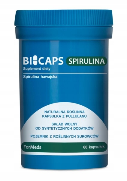 Formeds Spirulina Hawajska 60 K oczyszczanie