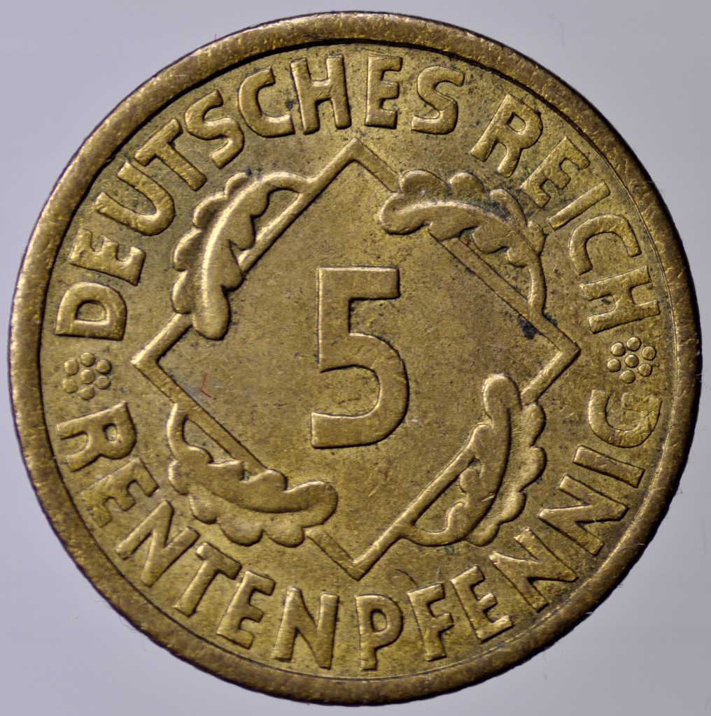 Niemcy 5 fenigów 1924 J