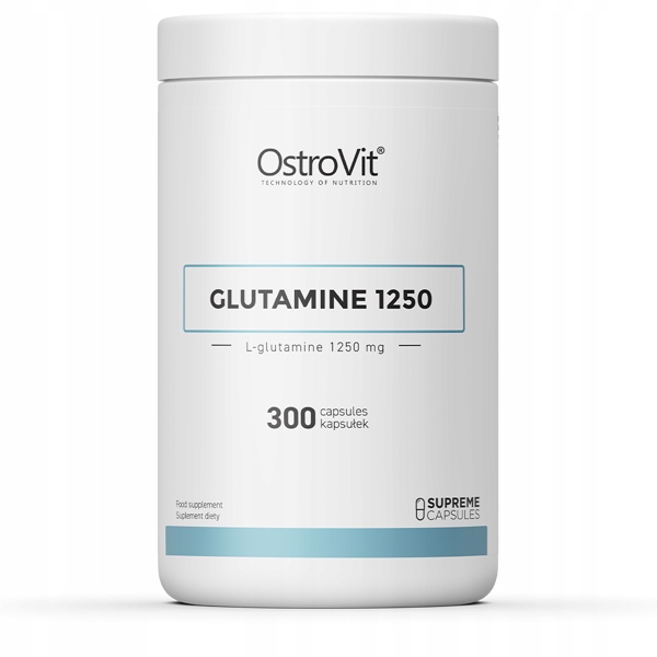 OstroVit Glutamine 1250 mg GLUTAMINA AMINOKWASY