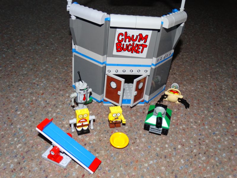 Lego 4981 Spongebob Kanciastoporty Kubeł Pomyj