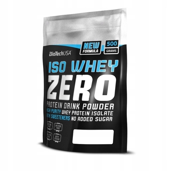 BIOTECH USA ISO WHEY ZERO 500g BIAŁKO MORELOWE