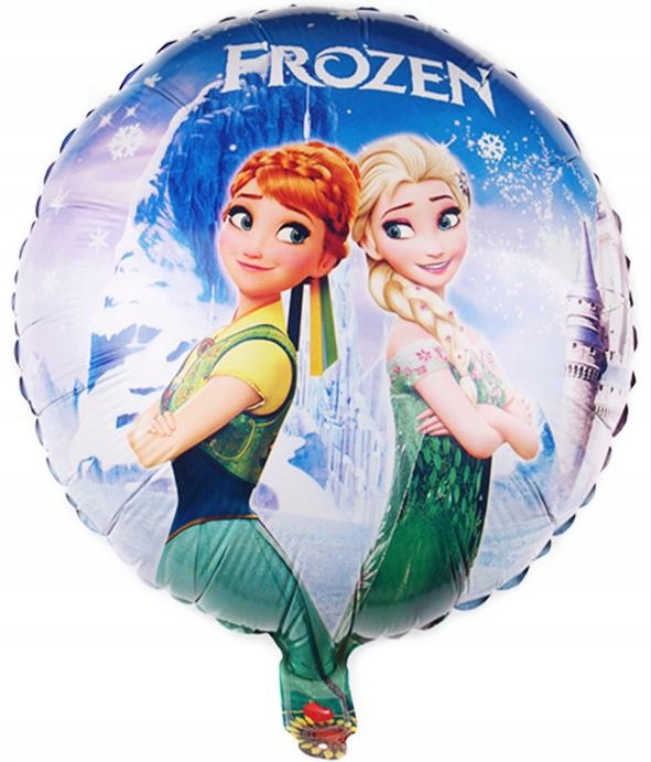 Balon foliowy Elsa & Anna Kraina Lodu, 18