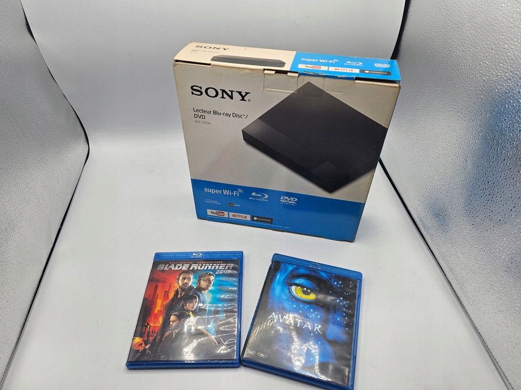 Lettore Blu-Ray Sony BDP-S3700 - Full HD, Wi-Fi, USB, HDMI, Ethernet, Nero