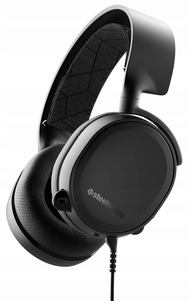 Słuchawki SteelSeries Arctis 3 czarne dla gracza