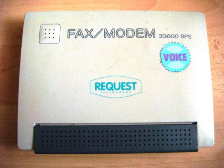 FAX/MODEM VOICE 33600 BPS REQUEST