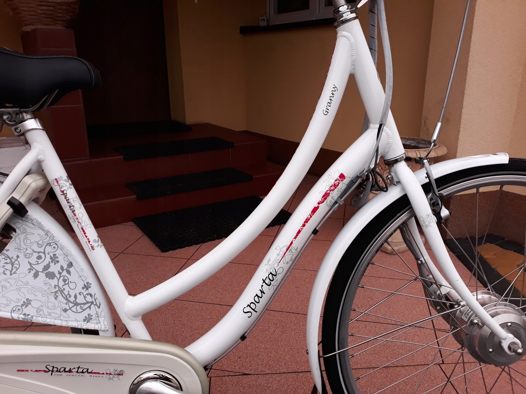 Rower elektryczny SPARTA GRANNY BDB STAN ZOBACZ GO 8913638539