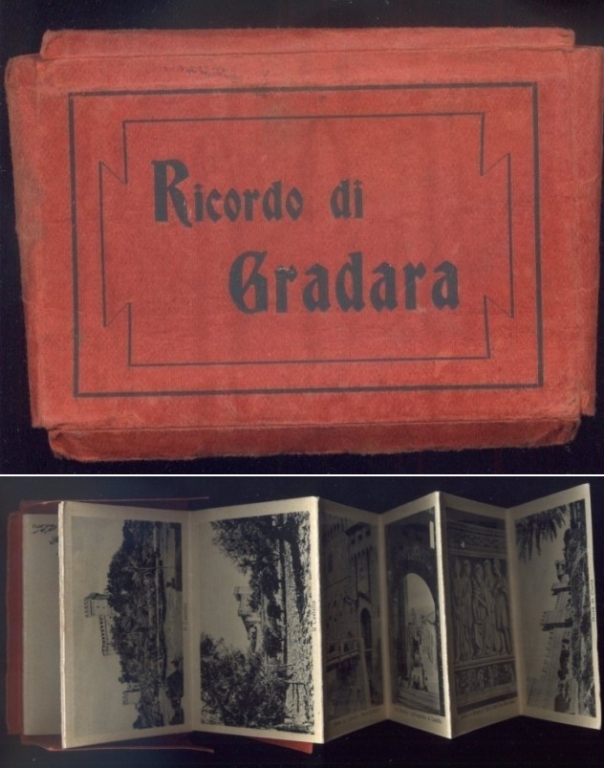 Ricordo di Gradara, Włochy, leporello 10,  9x6,5