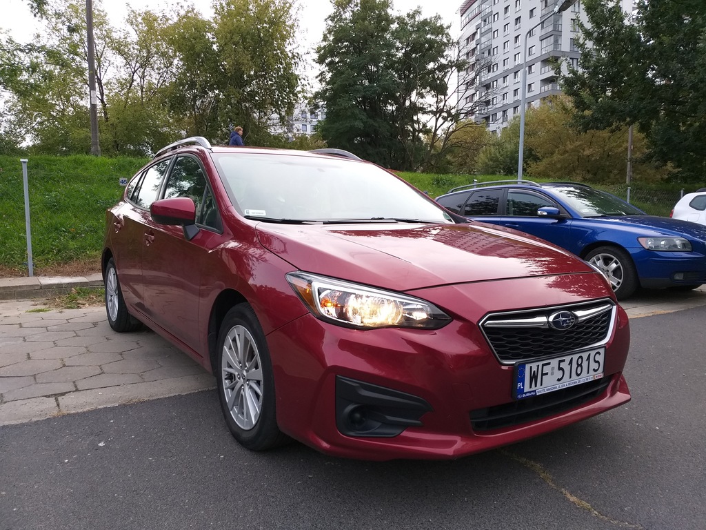 SUBARU IMPREZA 2.0 benzyna CVT 2017 Warszawa 8493926072