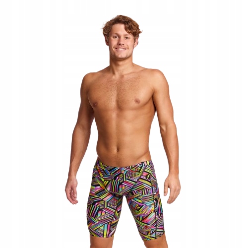 Jammery kąpielowe męskie Funky Trunks Training strip straps 32