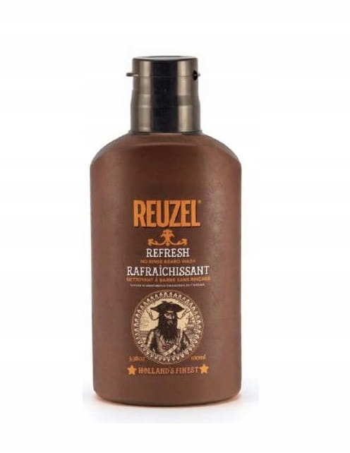 REUZEL Rrefresh No Rinse Beard Wash szampon do brody bez spłukiwania dla mę