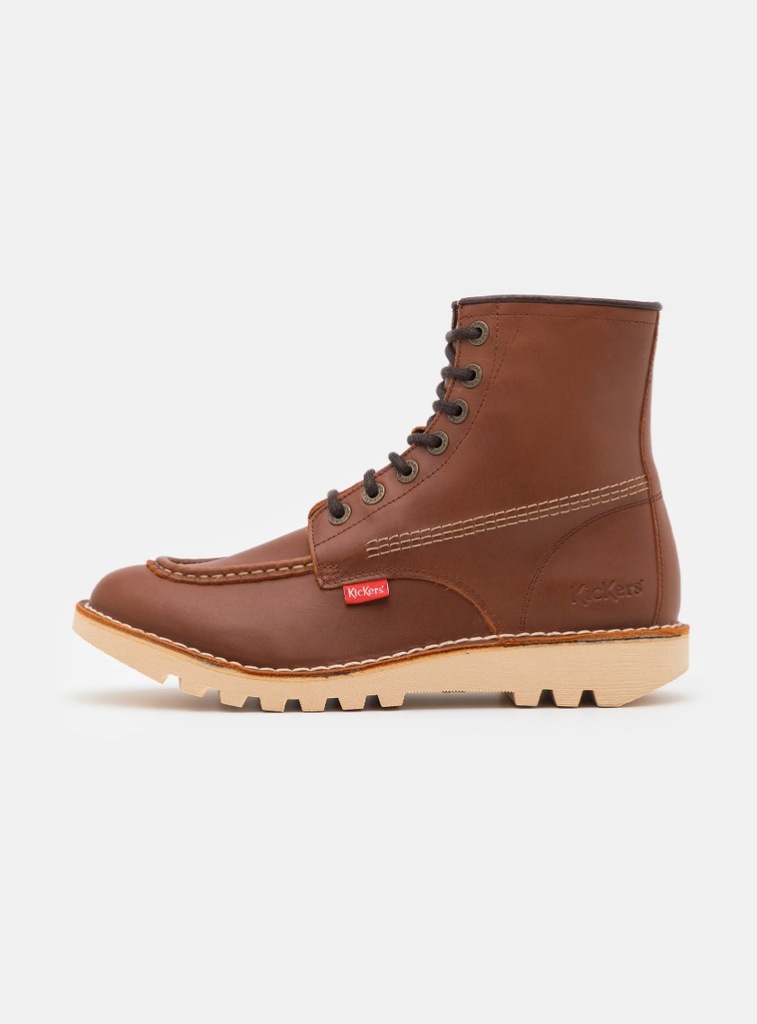 Kickers NEOPARAKICK -Botki sznurowane brązowe r.42