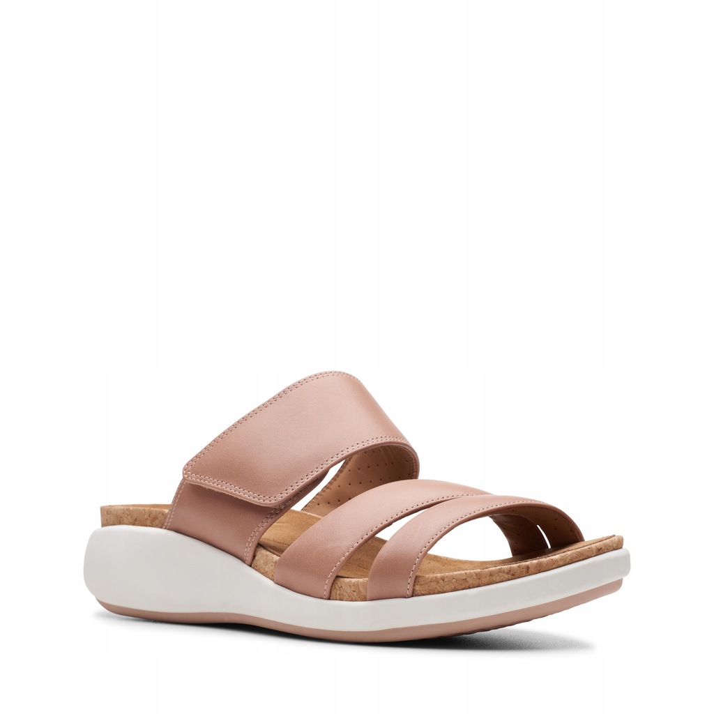 KLAPKI CLARKS UN BALI WAY ROSE LEATHER 37,5