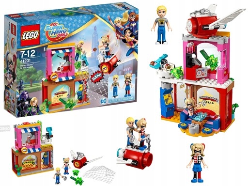 LEGO 41231 Super Heroes Harley Quinn na ratunek