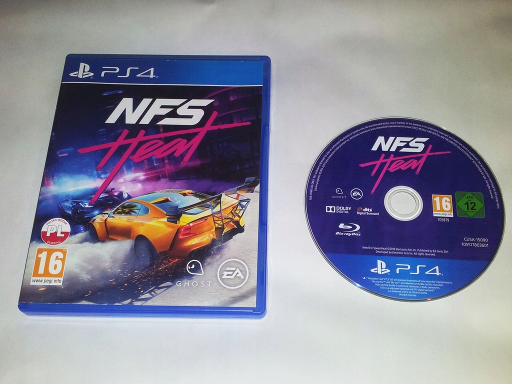 Need for Speed: Heat --- PS4 / PS5 --- Po Polsku