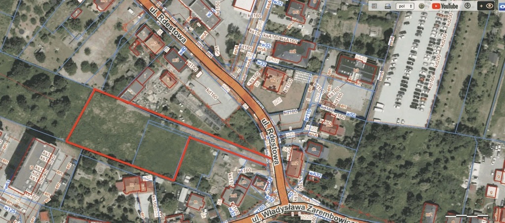 Działka, Wrocław, Fabryczna, Strachowice, 3474 m²