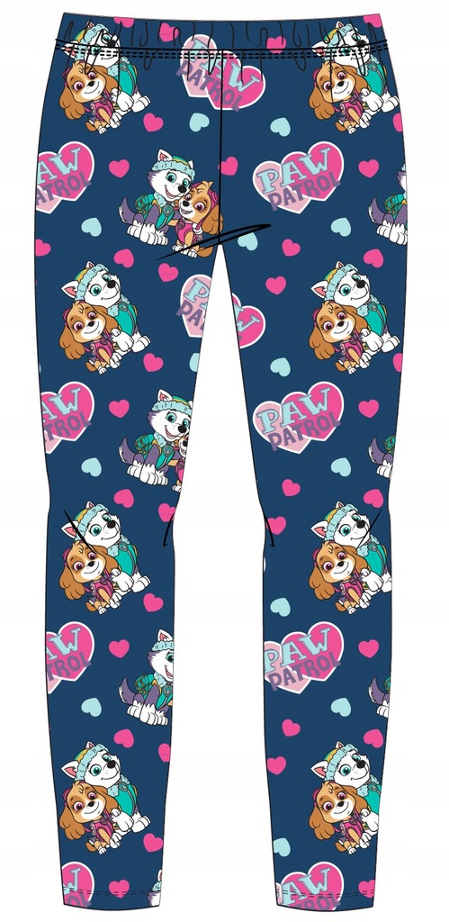 Legginsy bawełniane Paw Patrol rozm.110 cm