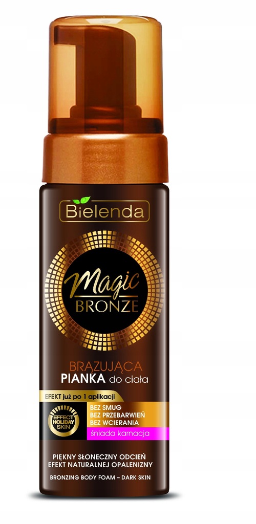 Bielenda Magic Bronze Pianka brązująca do ciała -