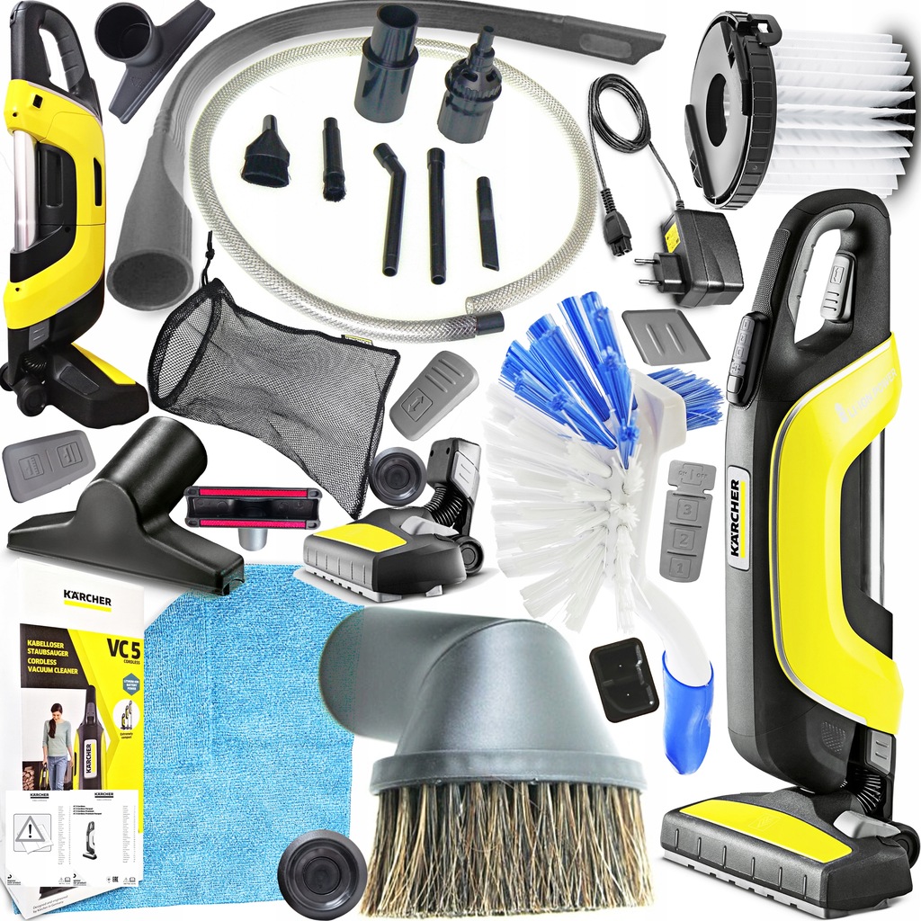 KARCHER VC5 BEZPRZEWODOWY ODKURZACZ PIONOWY PRECIS 7283634808