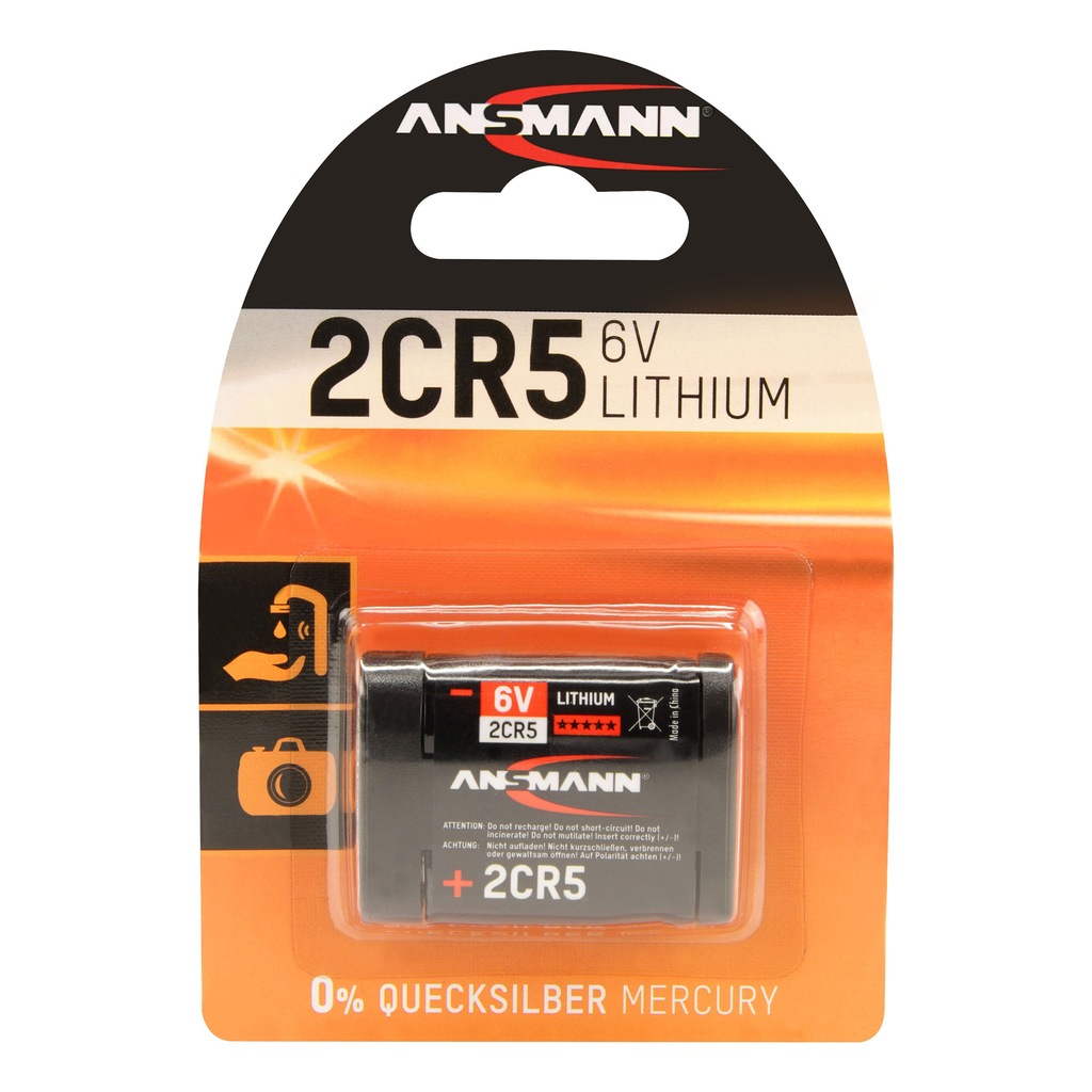 Bateria do aparatu ANSMANN 2CR5 / 6V Li