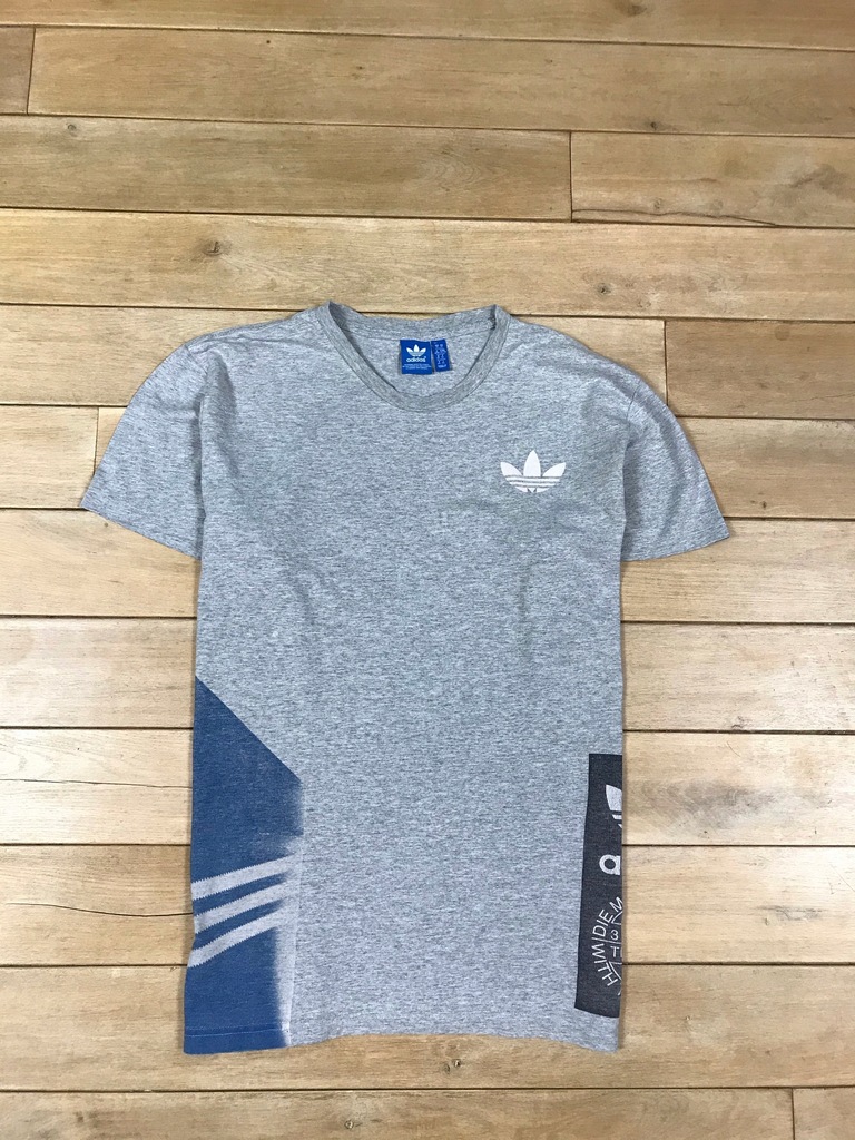 Adidas originals klasyk szara grey logo unikat XL
