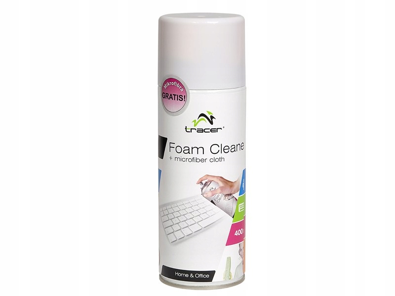 Tracer Pianka do plastiku 400ml+Mikrofibra