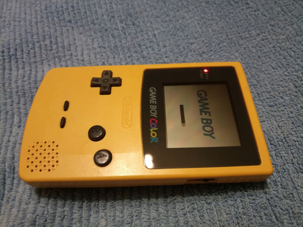 Game Boy Color Yellow - stan kolekcjonerski