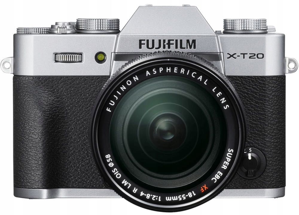 Fujifilm X-T20 + 18-55 F/2,8-4 OIS srebrny