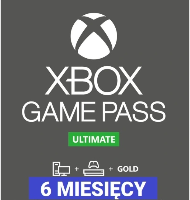 Xbox Game Pass Ultimate Kod 26x7 = 182 dni