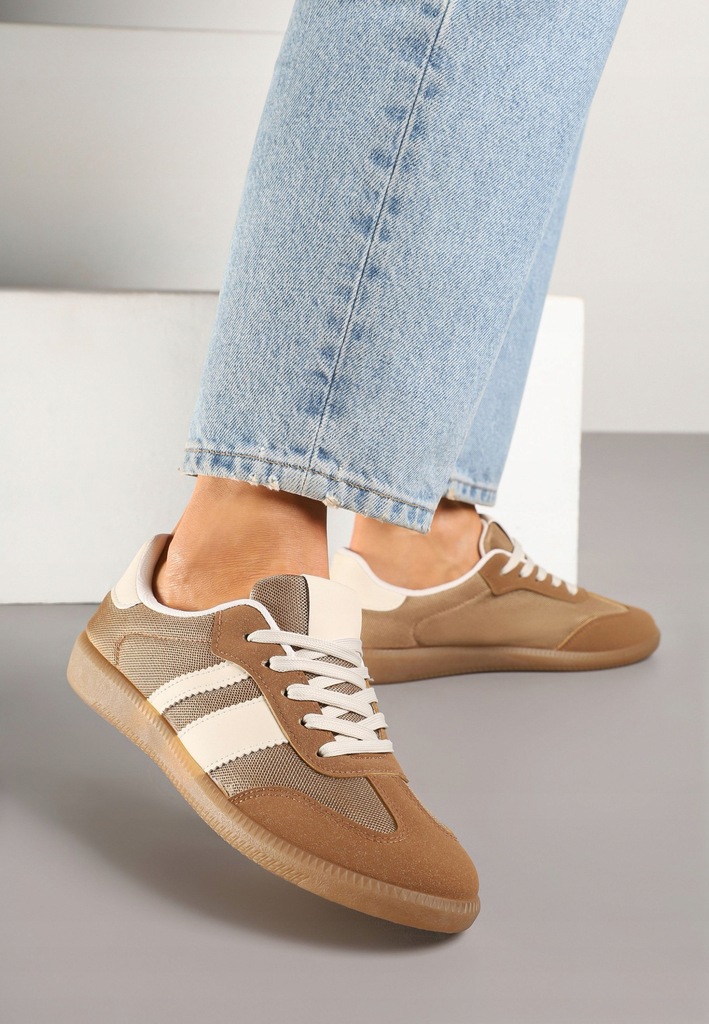 Renee Ciemnobeżowe Sneakersy damskie 41