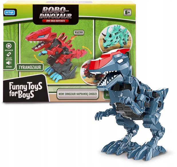 Robot Dinozaur chodzący do składana DINO T-REX 6+