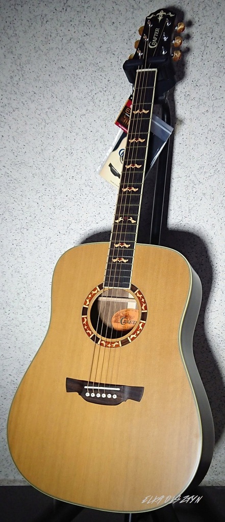 Gitara Akustyczna Crafter D18 Lity Cedr Matowa