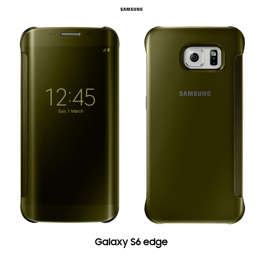 ORYG ETUI SAMSUNG GALAXY S6 EDGE CLEAR VIEW COVER - 7150213666 ...