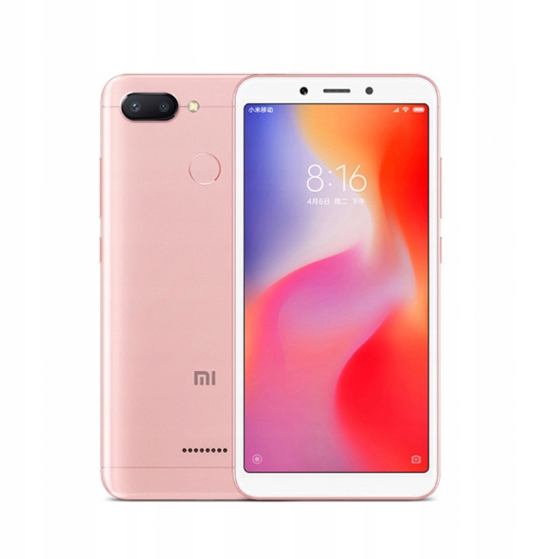 Smartfon Xiaomi Redmi 6 3GB/32GB Różowy