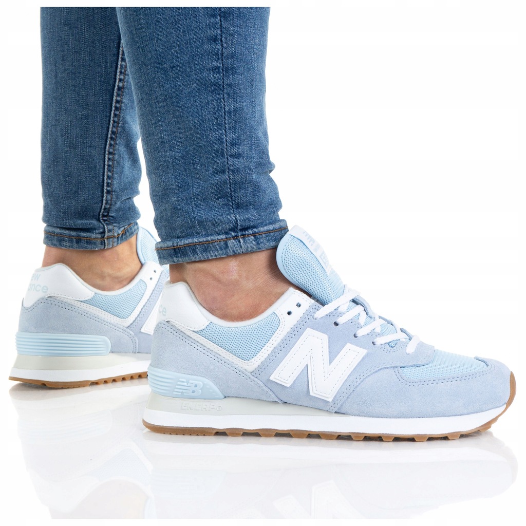 BUTY NEW BALANCE 574 DAMSKIE WL574PE2 NIEBIESKIE 10668451958 oficjalne archiwum Allegro