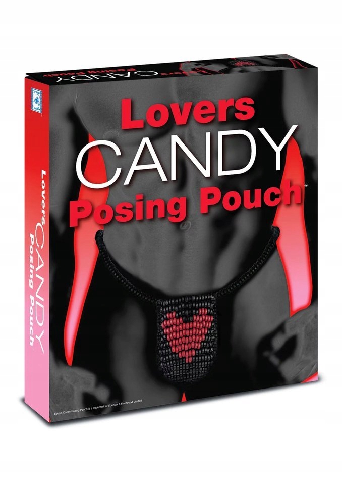 JADALNE STRINGI MĘSKIE CANDY POSING POUCH CUKIERKI