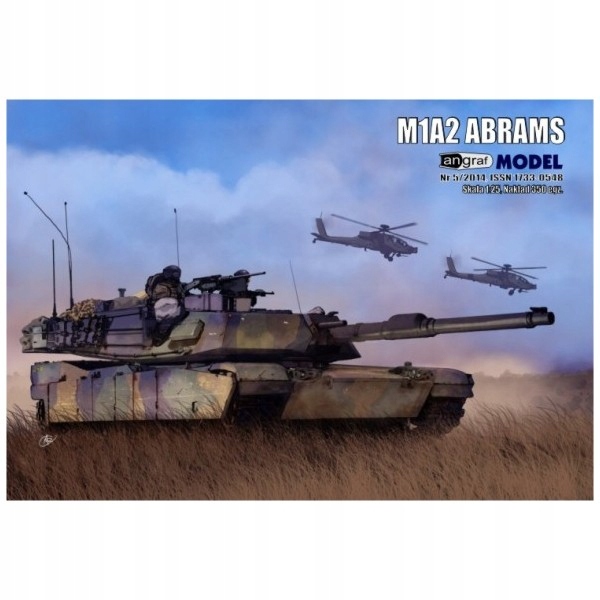 Amerykański czołg M1A2 Abrams, Angraf Model 1:25 W