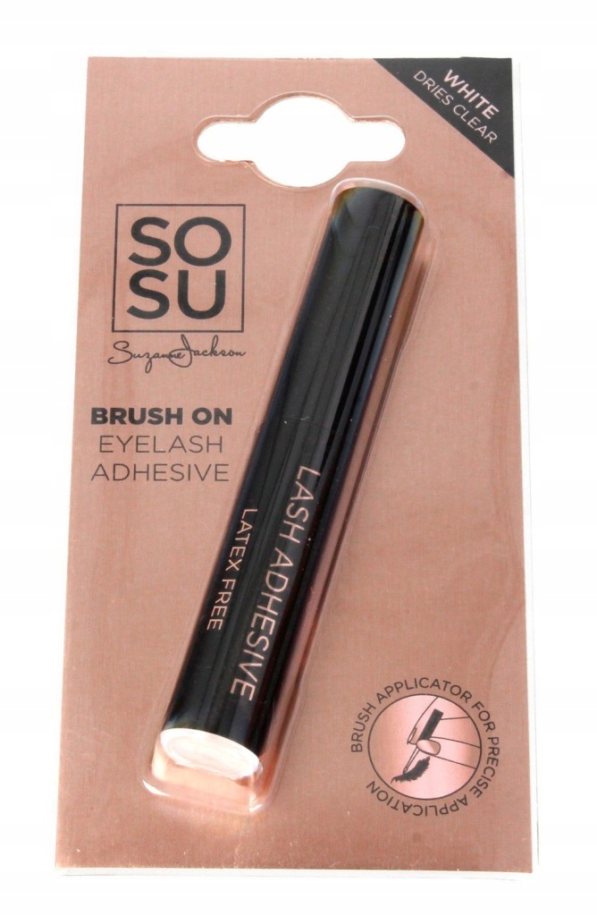 SOSU LASH ADHESIVE KLEJ DO RZĘS Z PĘDZELKIEM 5 ML