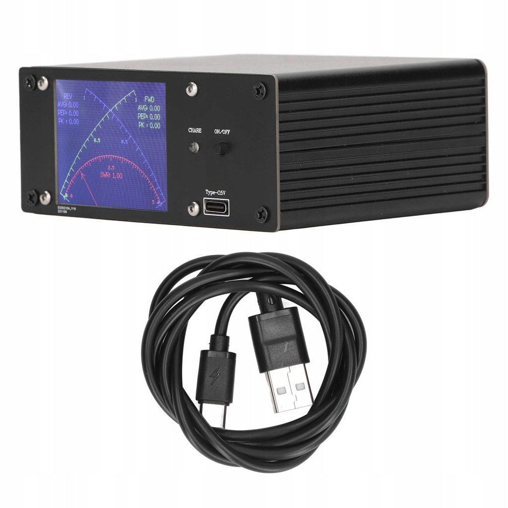 Miernik mocy fal krótkich 1mW-1kW 0,4-60MHZ SWR