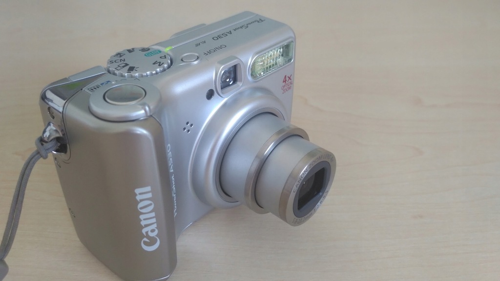 CANON POWERSHOT A530 W IDEALNYM STANIE 8459459383 oficjalne
