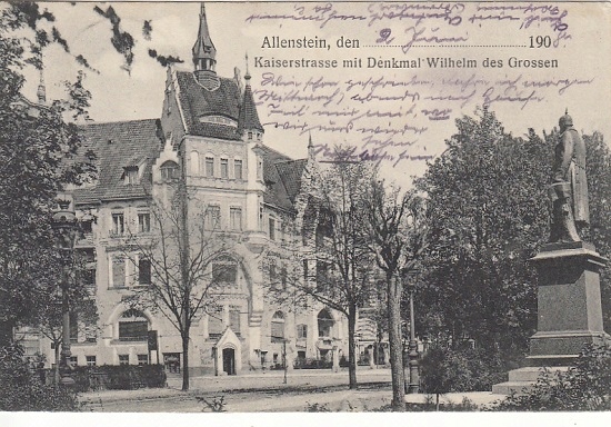 Allenstein- Olsztyn, Kaiserstrasse