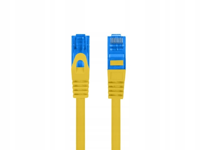 PATCHCORD KAT.6A S/FTP LSZH CCA 5M ŻÓŁTY FLUKE PAS